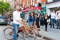 Xe đạp điện bằng gỗ sồi giá 3.500 USD
