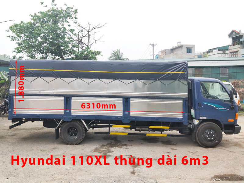 Thùng xe tải Hyundai 110XL 1