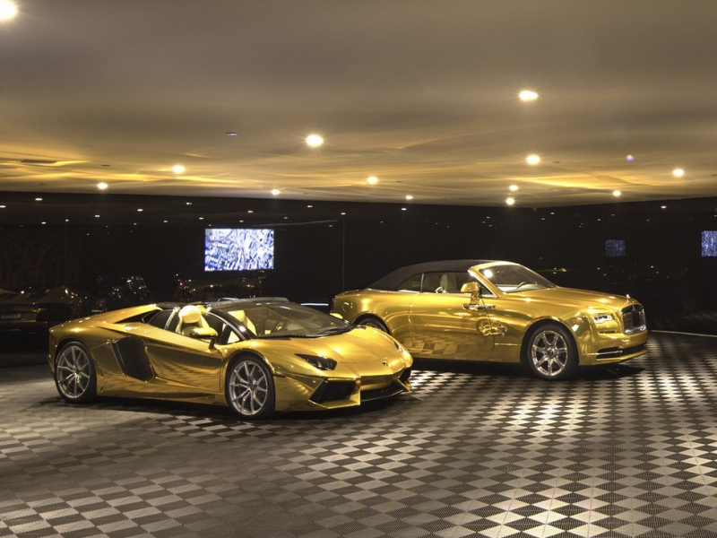 Biệt phủ cao cấp Opus với toàn Lamborghini và Rolls-Royce mạ vàng 4