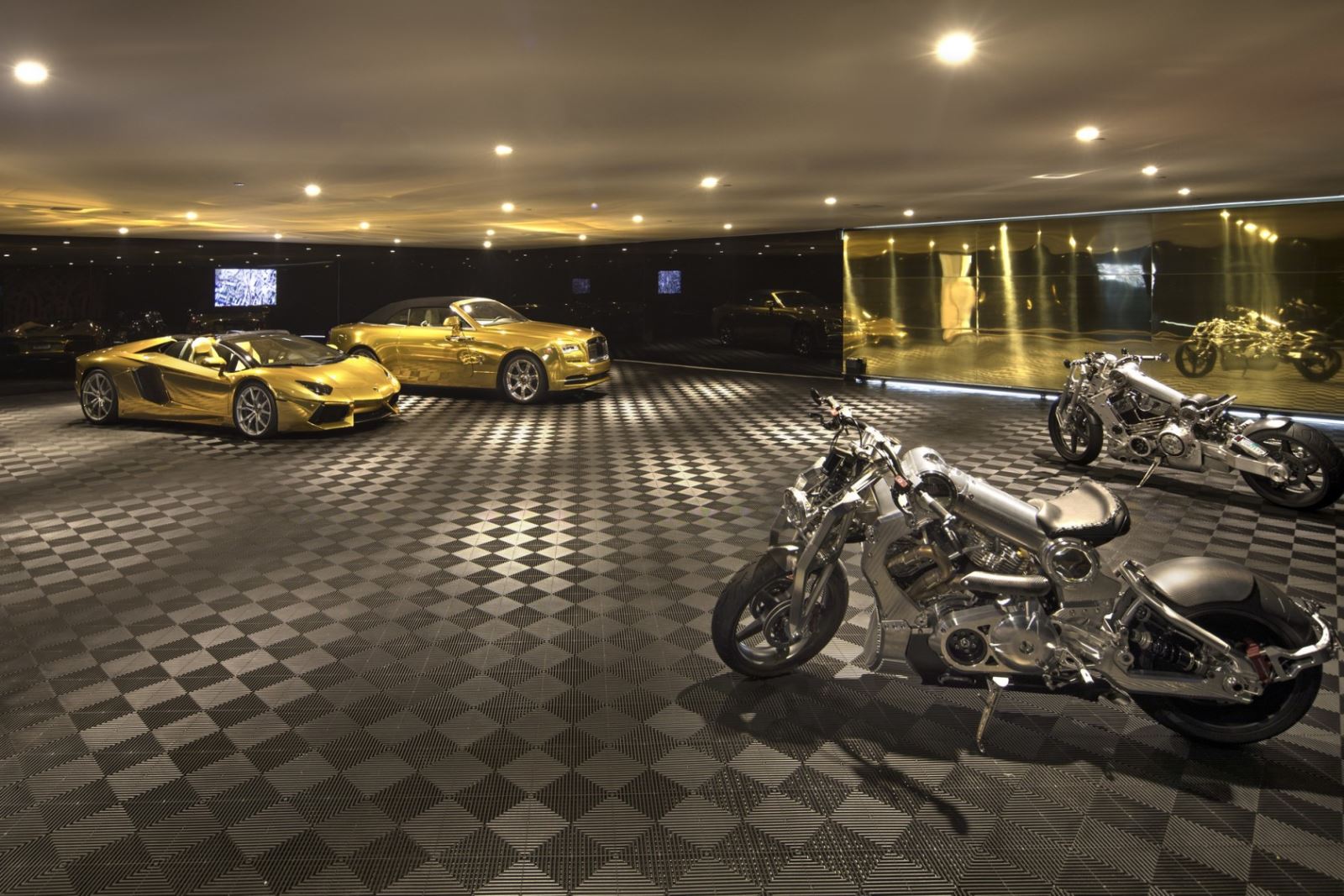Biệt phủ cao cấp Opus với toàn Lamborghini và Rolls-Royce mạ vàng 3