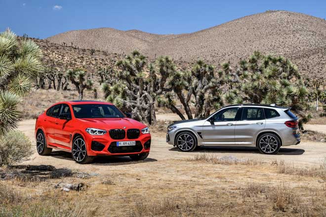 BMW chính thức ra mắt 2 siêu phẩm mới X3M và X4M 1