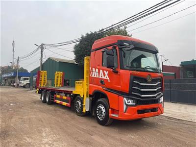 XE NÂNG ĐẦU CHỞ MÁY CÔNG TRÌNH HOWO MAX 4 CHÂN MÁY 350 ĐỜI 2026