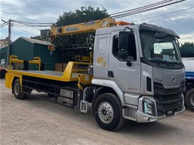 Xe cứu hộ giao thông Chenglong M3 gắn cẩu XCMG 5 tấn 4 đoạn GSQS125TL-4