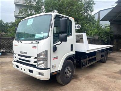 Xe cứu hộ giao thông 2 chức năng ISUZU NQR75M E5- SÀN TRƯỢT SÁT ĐẤT (Tải trọng 3450 kg)
