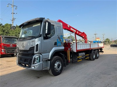XE TẢI CHENGLONG 3 CHÂN GẮN CẨU GỤC ATOM 8 TẤN 6 ĐOẠN ATOM876