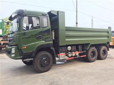 Xe tải ben Dongfeng Trường Giang 13 tấn 3 cầu (6x6)