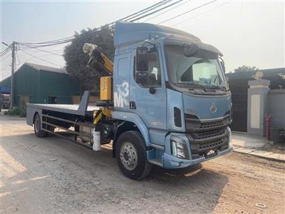 Xe cứu hộ giao thông Chenglong M3 gắn cẩu gập XCMG 6,3 tấn 5 đoạn SQZ132.4