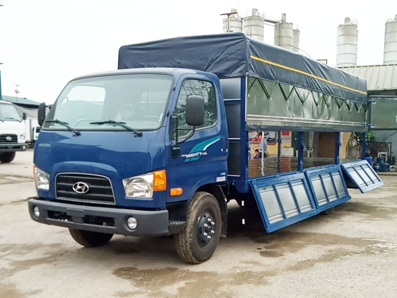 xe tải Hyundai 110SL thùng mui bạt