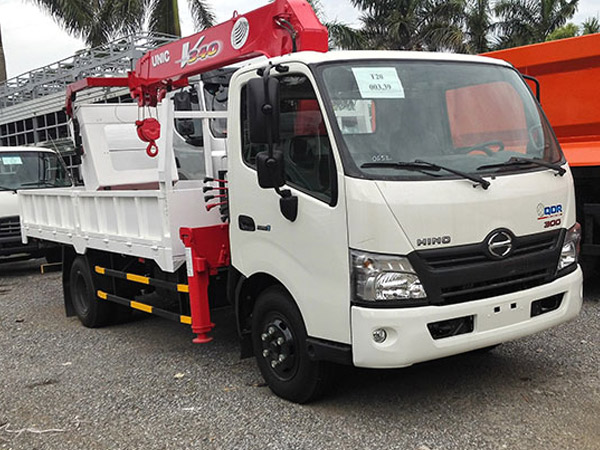 Xe tải Hino XZU730L gắn cẩu Unic 3 tấn thương hiệu Nhật Bản - Ảnh 2
