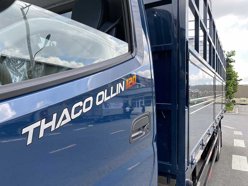xe tải thùng mui bạt 7 tấn Thaco Ollin 120