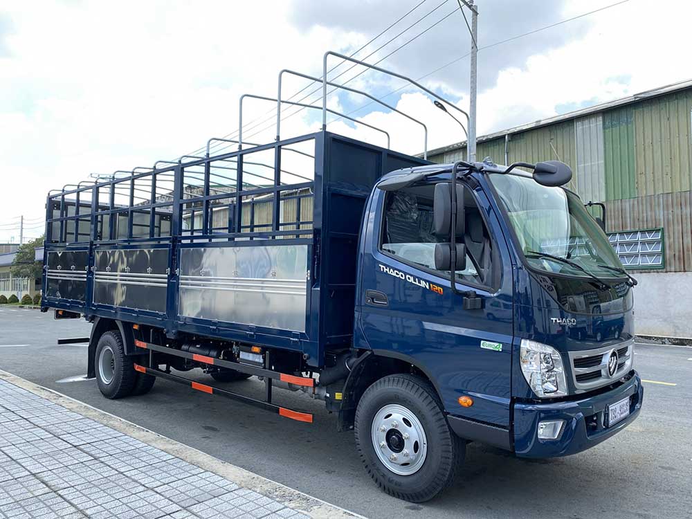 Giới thiệu Xe tải thùng mui bạt Thaco Ollin 720 Euro4 1